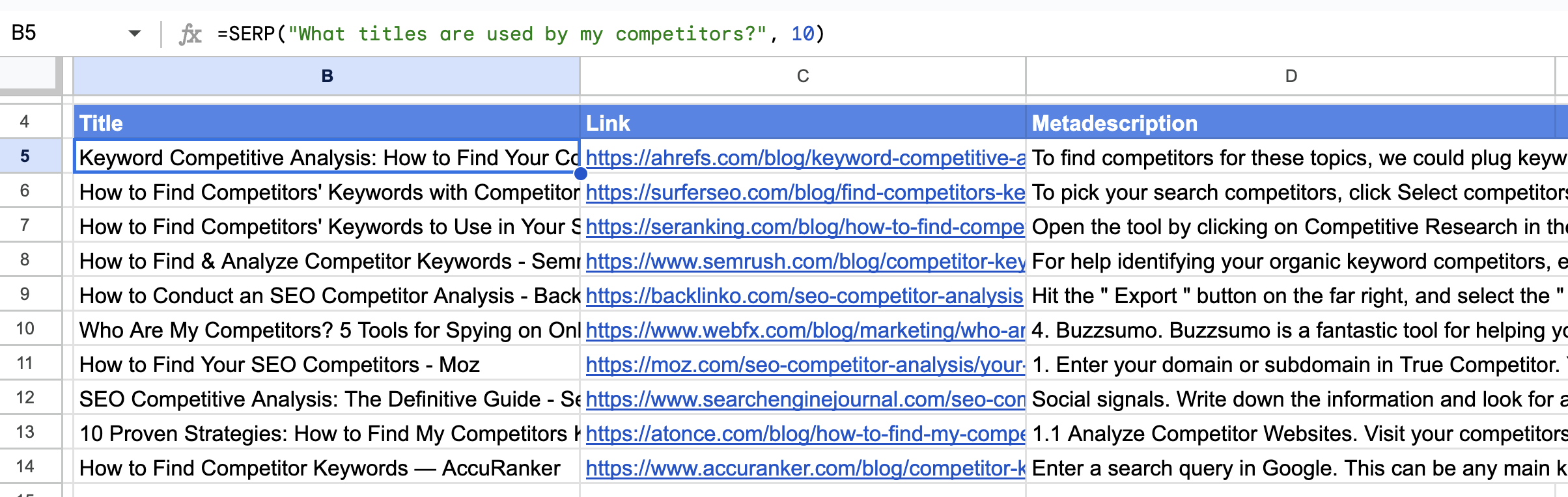 Chat GPT in Google Sheets - retry functions with errors