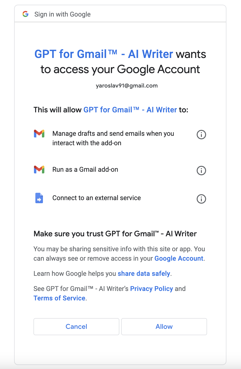 GPT for Gmail™ - AI Writer