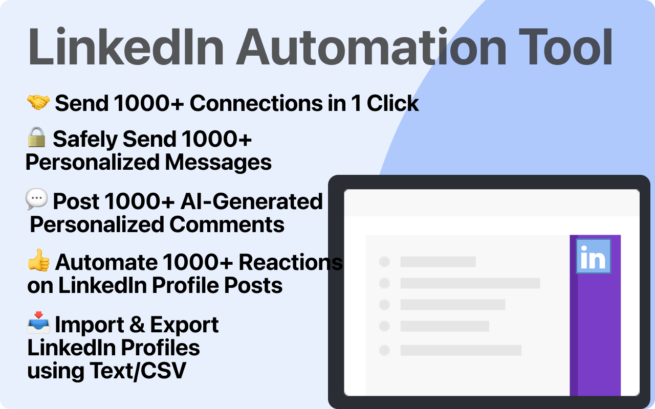 Linkedin Automation Tool | Dripify